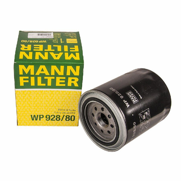 Фильтр масляный MANN FILTER WP928/80 - купить по выгодным ценам в ...