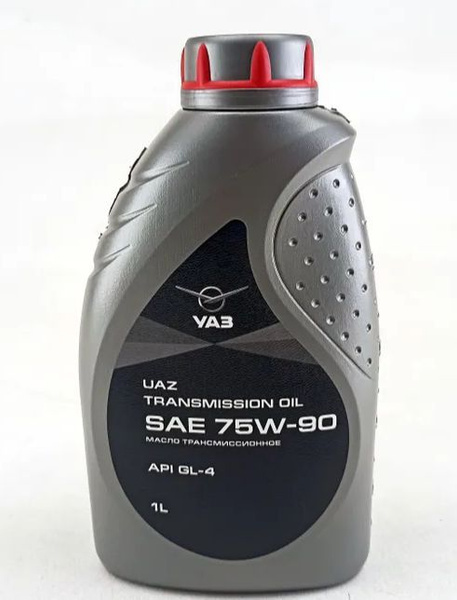 Трансмиссионное масло УАЗ SAE 75w90 API GL-4 1л арт 000000-4734008-00 ...