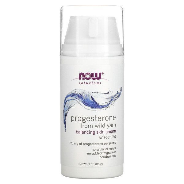 Крем с Прогестероном NOW Solutions, Progesterone from Wild Yam ...