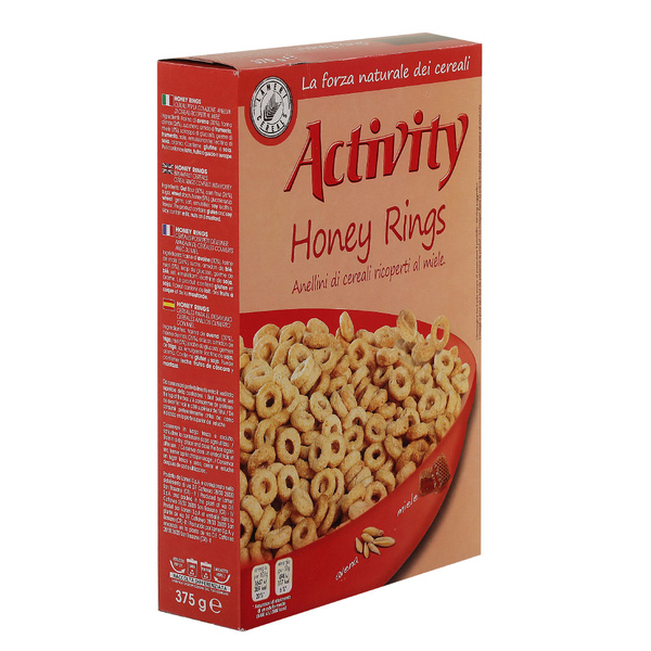 Колечки медовые LAMERI Activity, 375 г, хлопья для завтрака - купить с ...