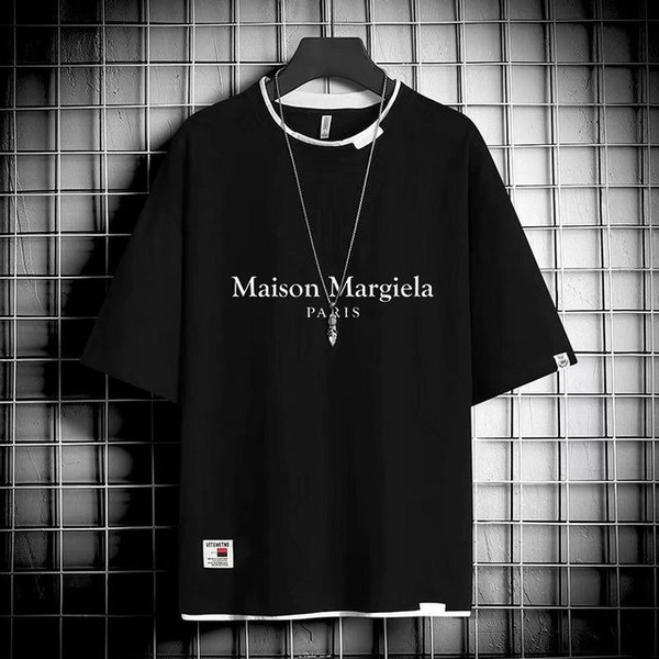 Футболка MAISON MARGIELA, размер 48, цвет черный - купить по выгодной ...