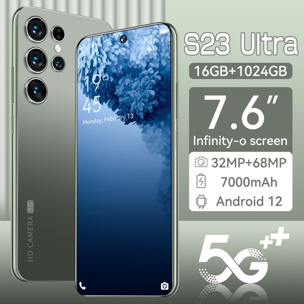 Смартфон Bobarry S23 ULTRA новый трансграничный мобильный телефон 7,6 ...