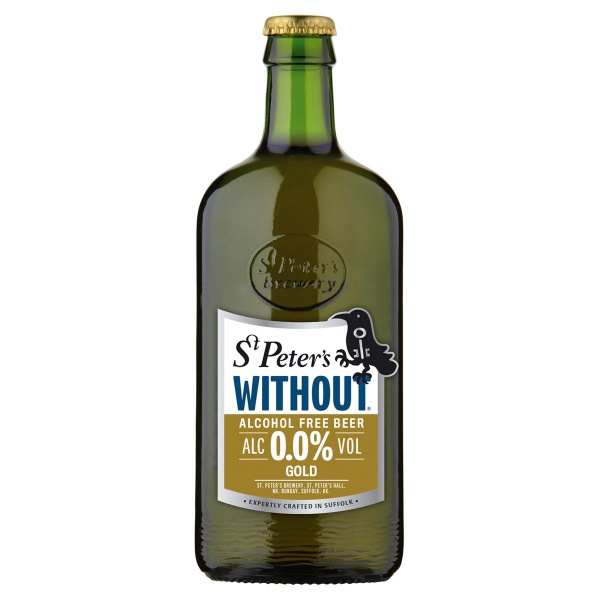 Пиво St.Peter's Without Gold светлое безалкогольное, 0.5л 10 шт ...