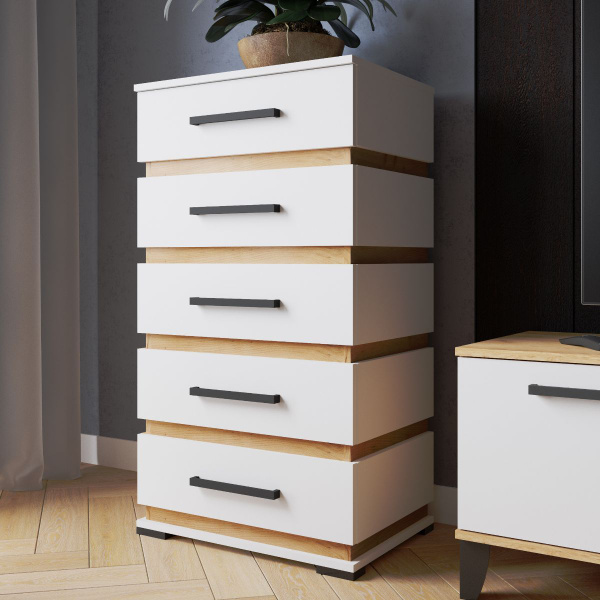 Комод Lebem Комод, 60.2x43.4x110 см, 5 ящ. - купить по выгодной цене в ...