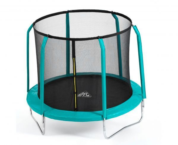 Батут каркасный DFC JUMP STREET 8 футов-244 см, с внутренней сеткой 8FT ...