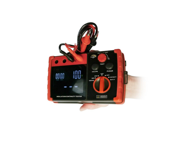 Мегаомметр GT5307B-HT (red) для измерения сопротивления изоляции, УЗО ...
