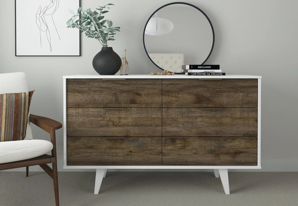 Комод 34 Аиста Чикаго_00366-00367_34 Аиста, 135x45x82 см, 6 ящ ...