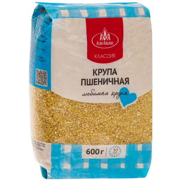 Крупа пшеничная Агро-Альянс 600гр - купить с доставкой по выгодным ...