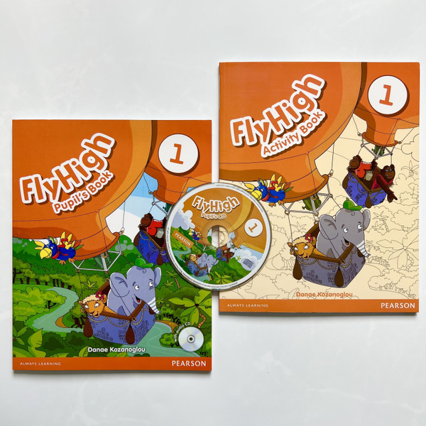 Fly High 1 ПОЛНЫЙ КОМПЛЕКТ: Pupil's Book + Activity Book + CD