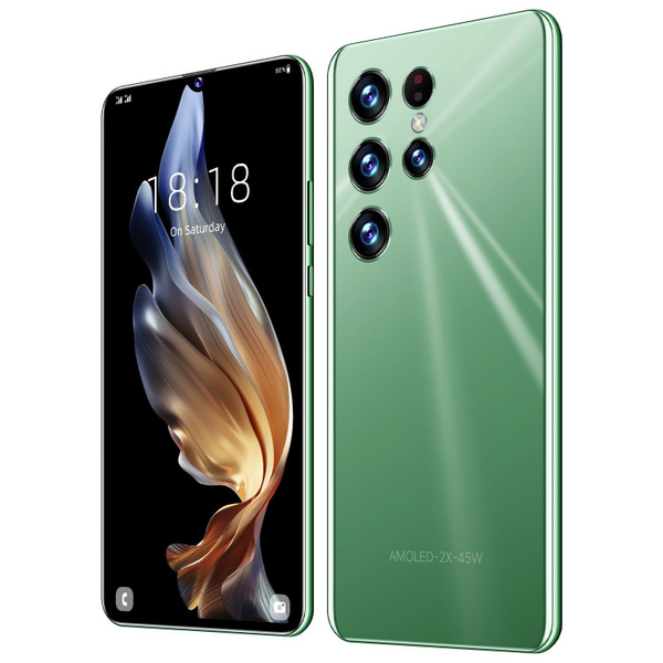 Смартфон Флагманский store S23Ultra, экран 6,8 дюйма, поддержка ...