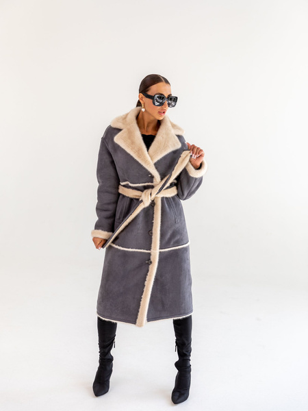 Дубленка искусственная BOMFURS - купить с доставкой по выгодным ценам в ...