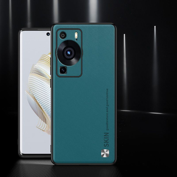 Простой и стильный кожаный чехол для Huawei P60(Хуавей П60) - купить с ...