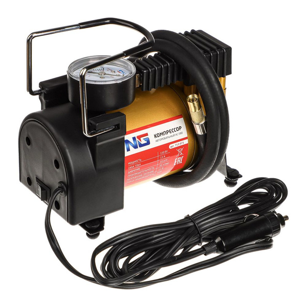 NEW GALAXY Компрессор автомобильный АС-580, тип Торнадо ОPTIMA, в сумке ...