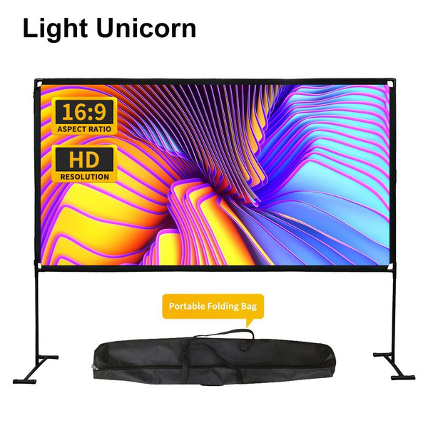 Light Unicorn 100 дюймов высокая плотность портативный напольный стенд ...