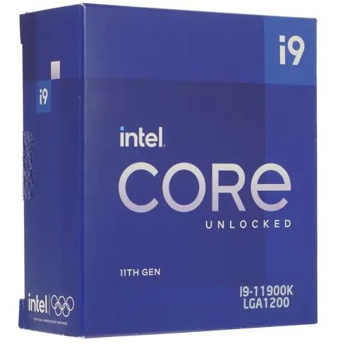 Процессор Intel BX8070811900K Core i9 11-го поколения, BOX (без кулера ...