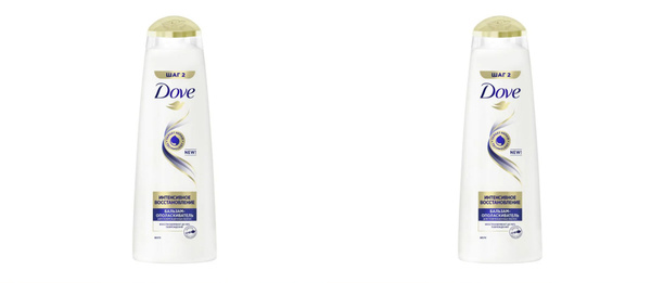 Dove Бальзам для волос Hair Therapy Интенсивное восстановление,350 мл,2 ...