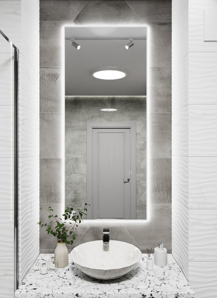 Зеркало интерьерное ONE MIRROR, 140 см х 60 см, 1 шт - купить по низким ...