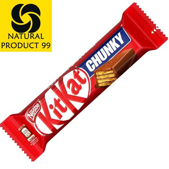 ШОКОЛАД батончик Kitkat Chunky с хрустящей вафлей, 12 шт по 38 г ...
