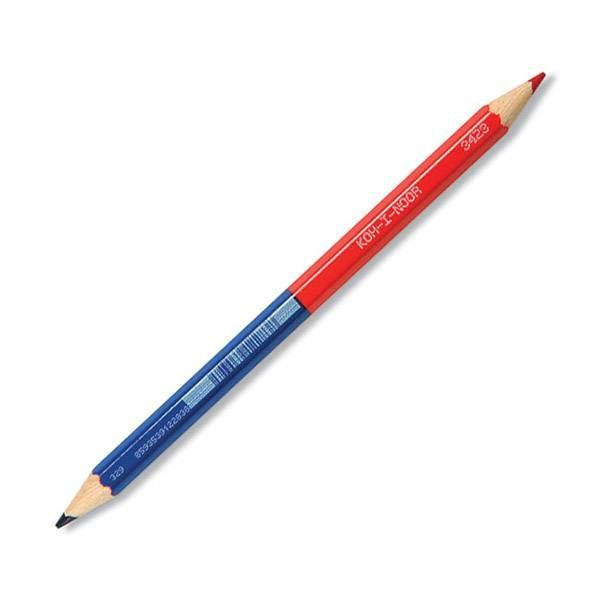 Koh-I-Noor Карандаш blue star , двухцветный, красно-синий - купить с ...