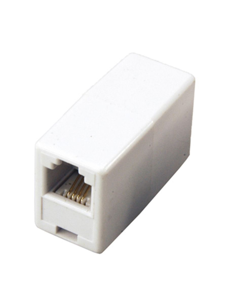 Адаптер телефонный проходной UTP RJ-14 (6P4C), CAT 3 REXANT - купить с ...
