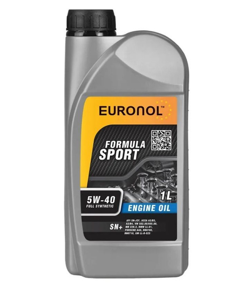 Масло моторное EURONOL 5W-40 Синтетическое - купить в интернет-магазине ...