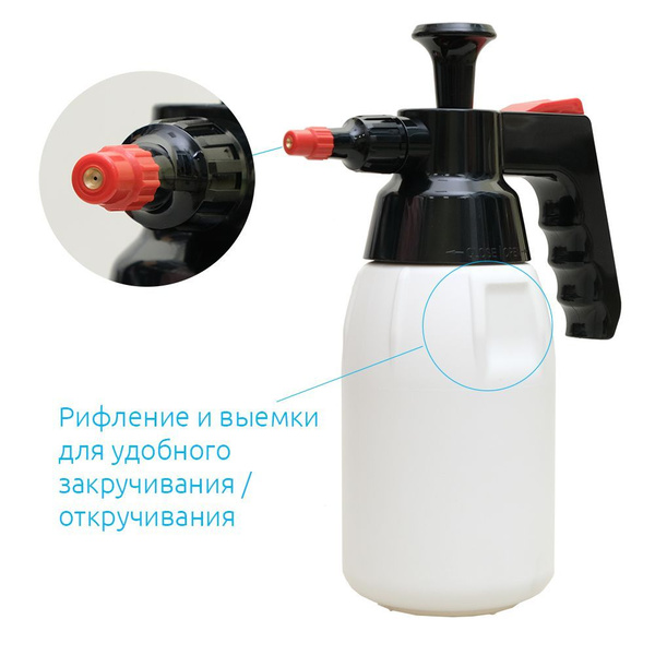 Распылитель помповый для обезжиривателя и моющих средств, 1 л купить по ...