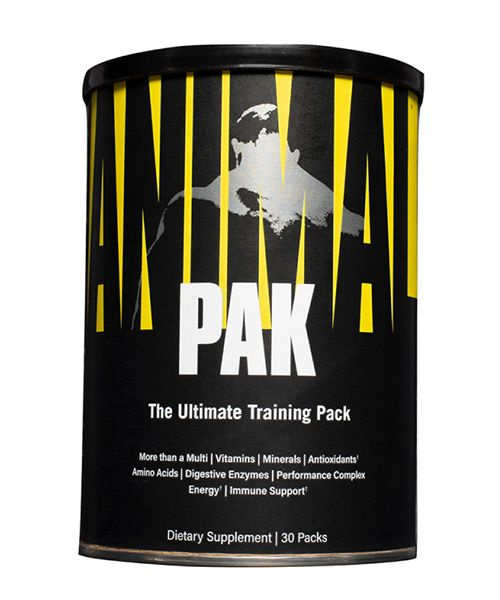 Витамины Animal Pak Universal Nutrition 30 пак. купить на OZON по ...