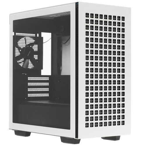 Корпус DEEPCOOL CH370 WH R-CH370-WHNAM1-G-1 белый, Mini-Tower, Mini-ITX ...
