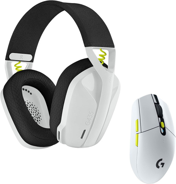 Logitech g435 lightspeed off white