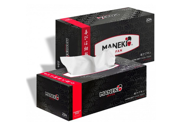 Maneki Бумажные салфетки, 224 шт. - купить с доставкой по выгодным ...