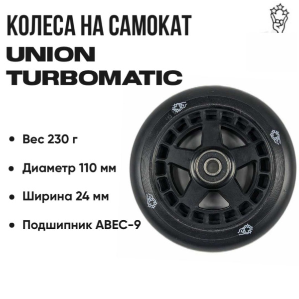 Колесо для трюкового самоката Union Turbomatic Pro купить на OZON по ...