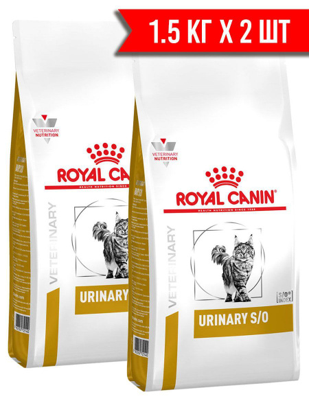 ROYAL CANIN URINARY S/O LP34 для взрослых кошек при мочекаменной ...
