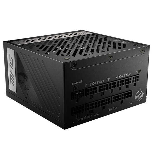 MSI Блок питания компьютера A1000G PCIE5, 1000 Вт (A1000G PCIE5 ...