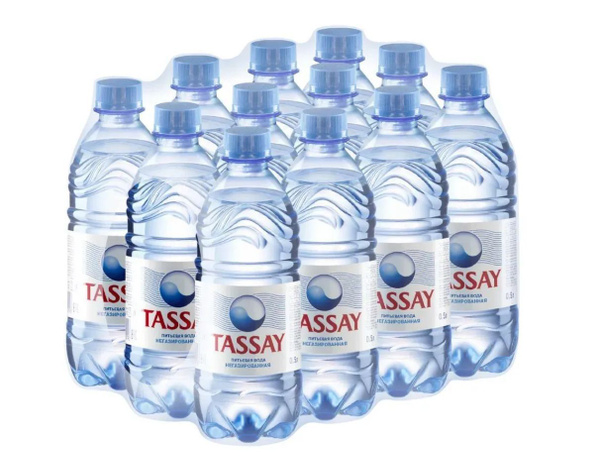 TASSAY Вода Питьевая Негазированная 500мл. 12шт - купить с доставкой по ...