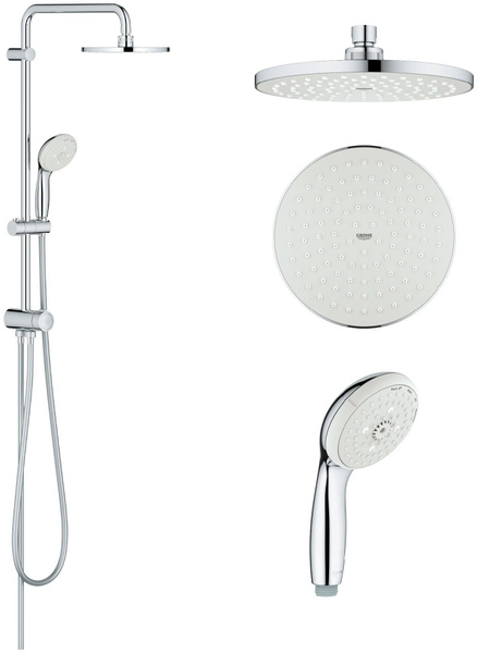 GROHE Душевой комплект tempesta new хром - купить с доставкой по ...