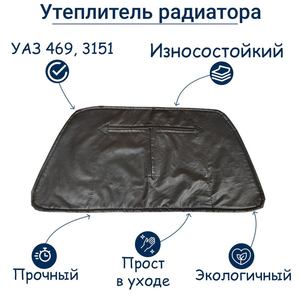 Утеплитель радиатора 469 толстый