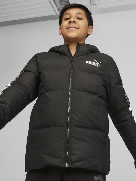 Puma essential deals hooded jacket