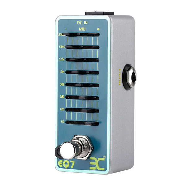7-полосный эквалайзер,ENO EX EQ7 педаль гитарного эквалайзера,Shop ...