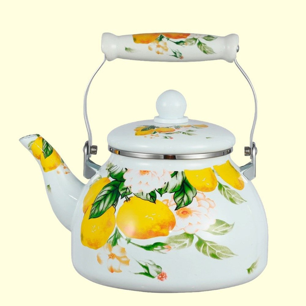 Чайник Kelli KL-4470, эмаль, объем 3,0 л - купить с доставкой по ...