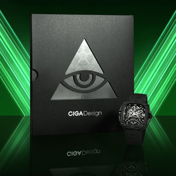 CIGA Design Часы наручные Механические CIGA Design-Eyes of Energy,black ...