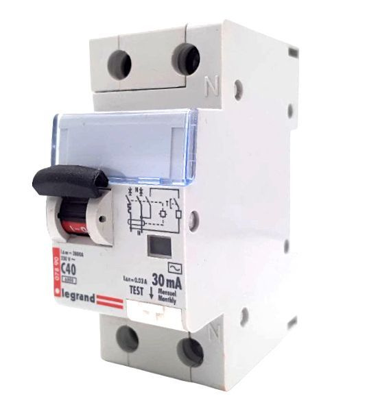 Купить Автоматический выключатель DX 1P+N 40A 30mA (AC) 6kA (2М) 007890 ...