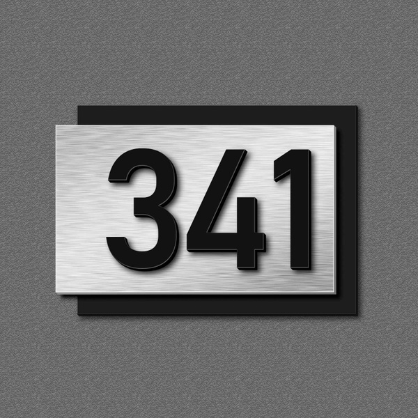 Цифры для двери, Композитный материал купить по низкой цене в интернет ...