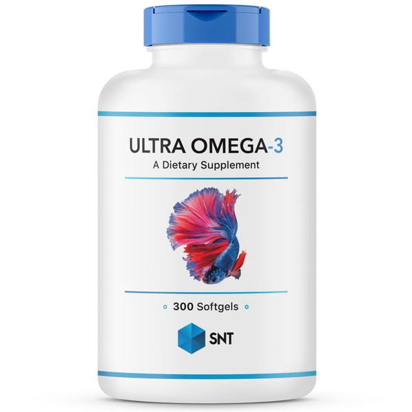 SNT ULTRA OMEGA-3 1250 мг/ Омега-3 жирные кислоты (300 Softgels ...