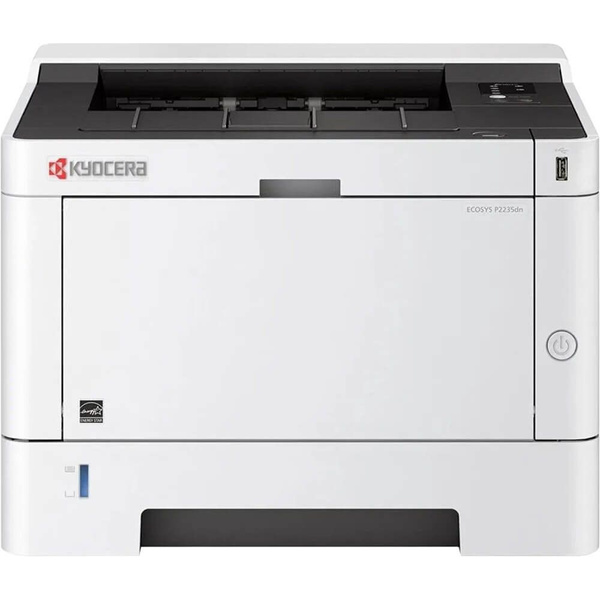 Принтер лазерный Kyocera Ecosys P2235dn, ч/б, 1200x1200 dpi, А4, USB ...