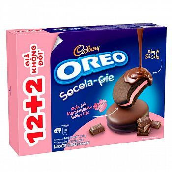 Oreo Chocolate Pie Cadbury Чокопай с Клубникой пирожное, 420г - купить ...