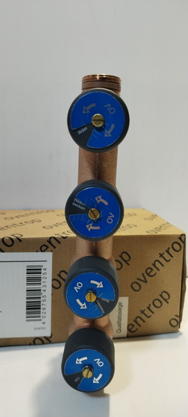 Коллектор Oventrop Multidis R на 4 отвода 3/4" для водоснабжения ...
