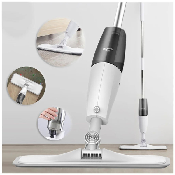 Швабра швабра с распылителем mi deerma spray mop tb500 моп микрофибра ...
