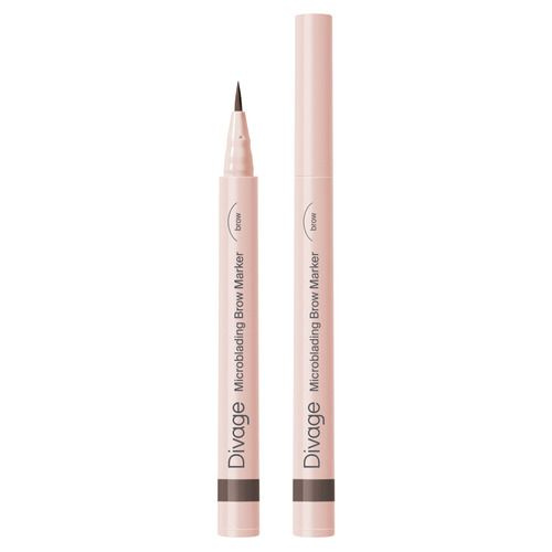DIVAGE / Microblading Стойкий маркер для бровей с эффектом Natural ...