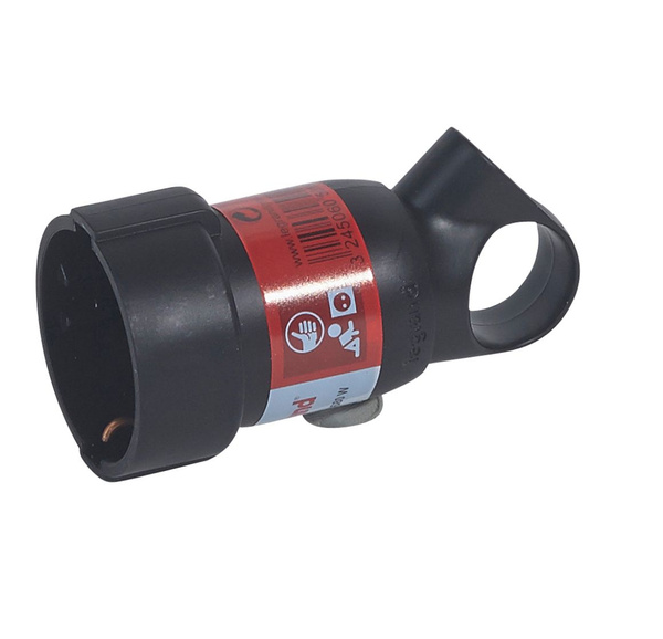 Legrand Элиум Черный Розетка 2P+E, 16A,кабель мах 3х.2.5,пластик ...