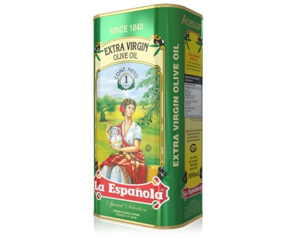 Масло оливковое La Espanola Extra Virgin, 1 л - купить с доставкой по ...